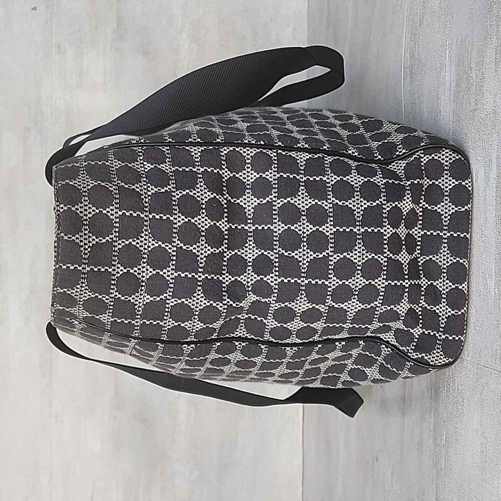 Kate Spade Black and White Geometric Diaper Bag - Picture 5 of 11